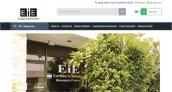 Desktop Screenshot of excellenceineducation.com